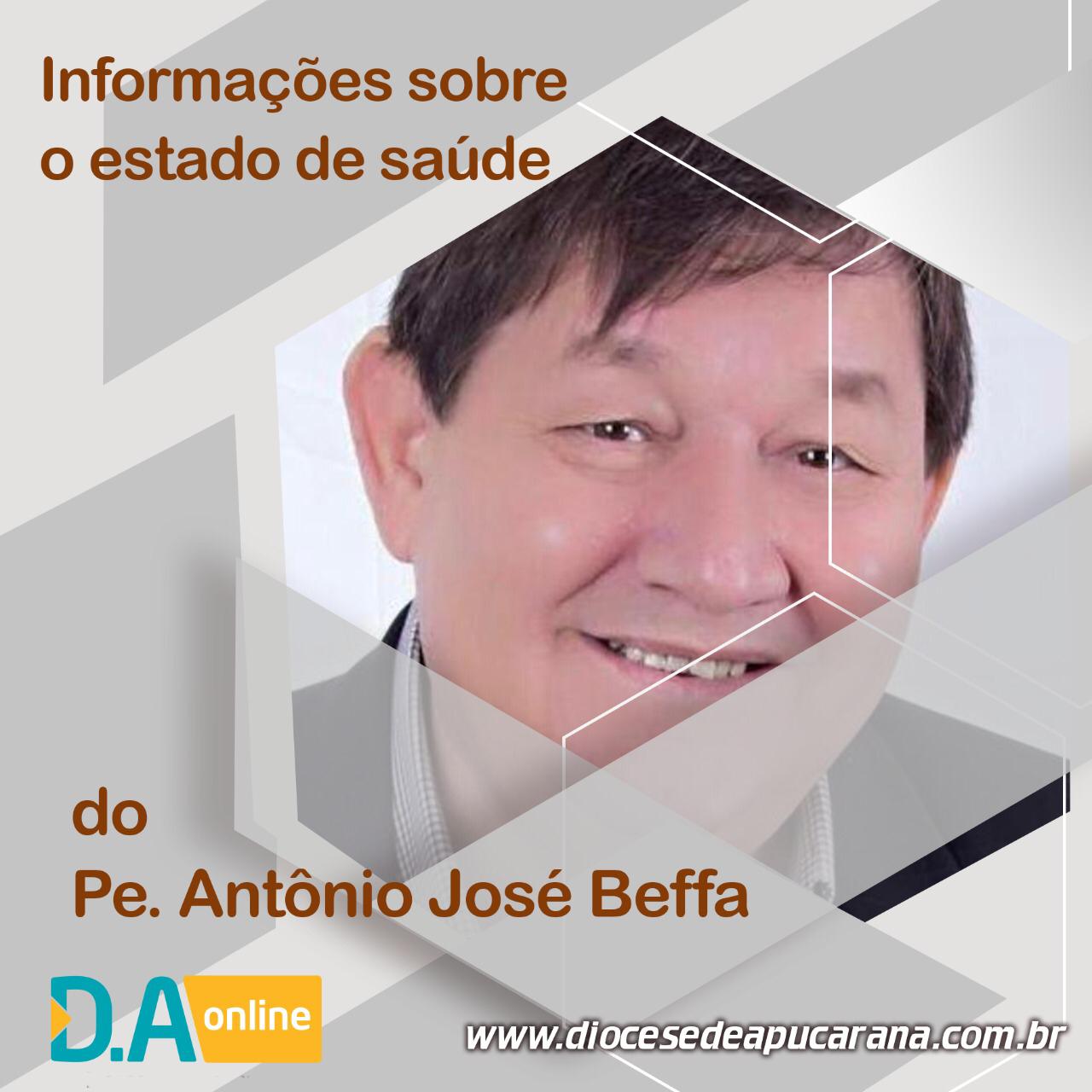 Padre Beffa testa negativo para Covid-19 e apresenta melhoras