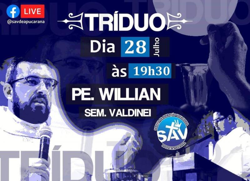  Primeiro dia do Tríduo