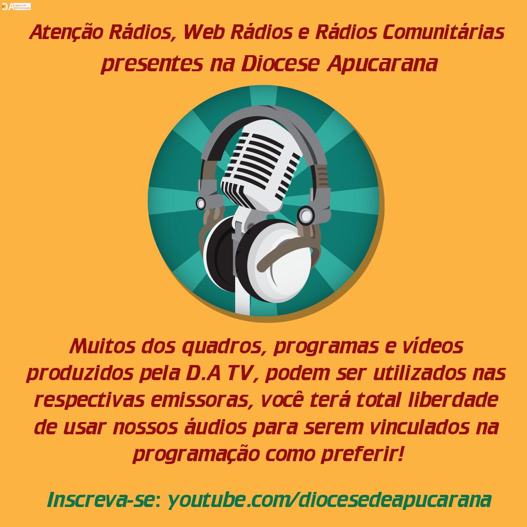 Sistema D.A de Comunicação quer se unir e ajudar os meios radiofônicos presentes na Diocese de Apuca