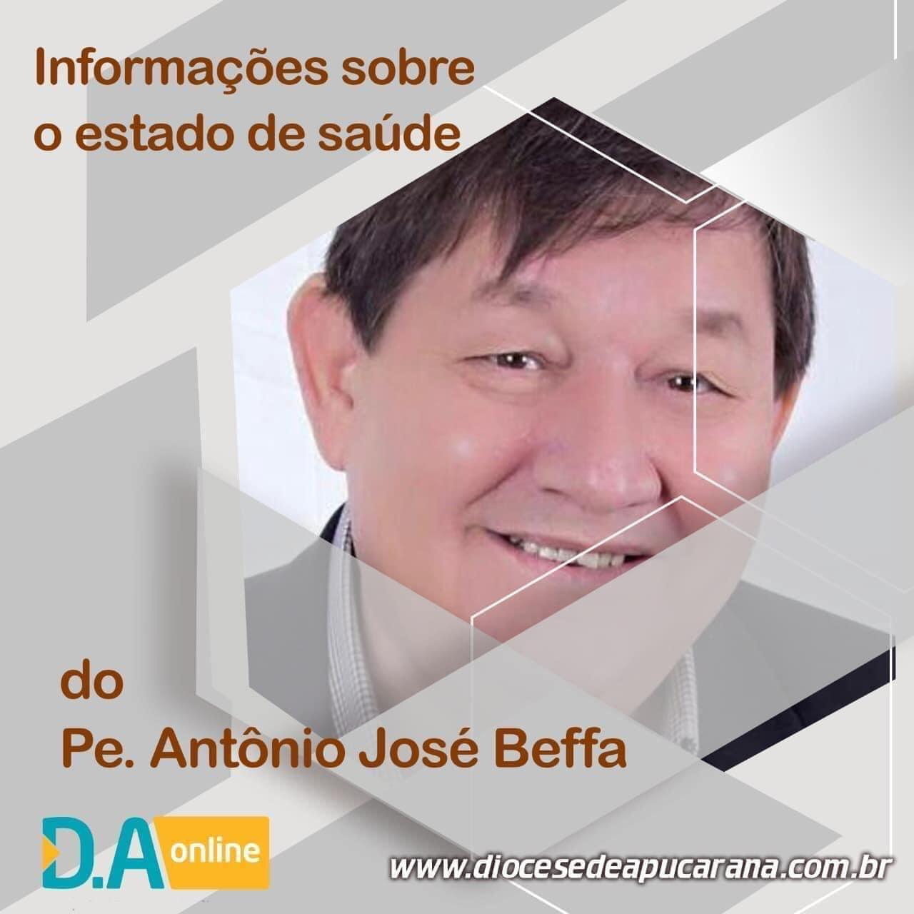 Padre Antônio José Beffa apresenta piora em seu quadro de saúde 