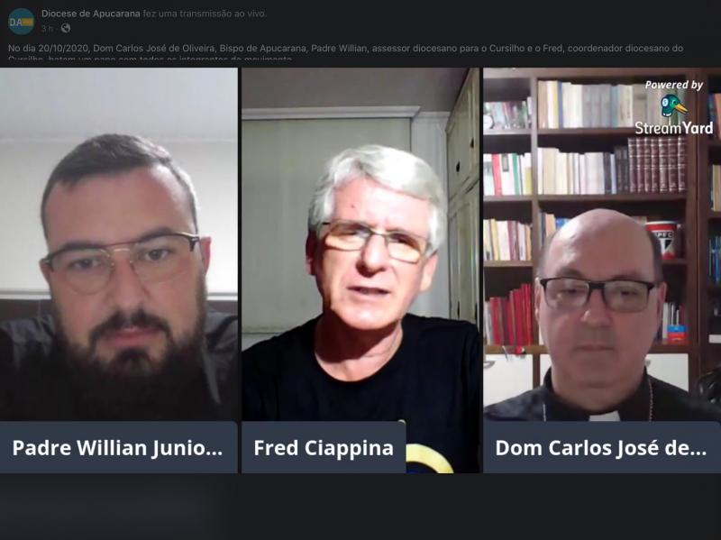 Bispo próximo a suas Pastorais e Movimentos