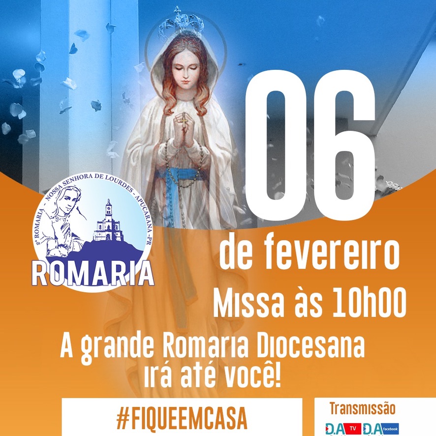 Segunda Romaria de Nossa Senhora de Lourdes acontece no dia 6