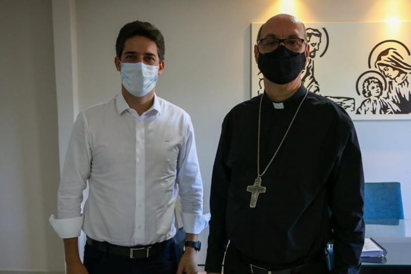 Bispo Recebe Visita do Secretário de Estado do Governo do Paraná