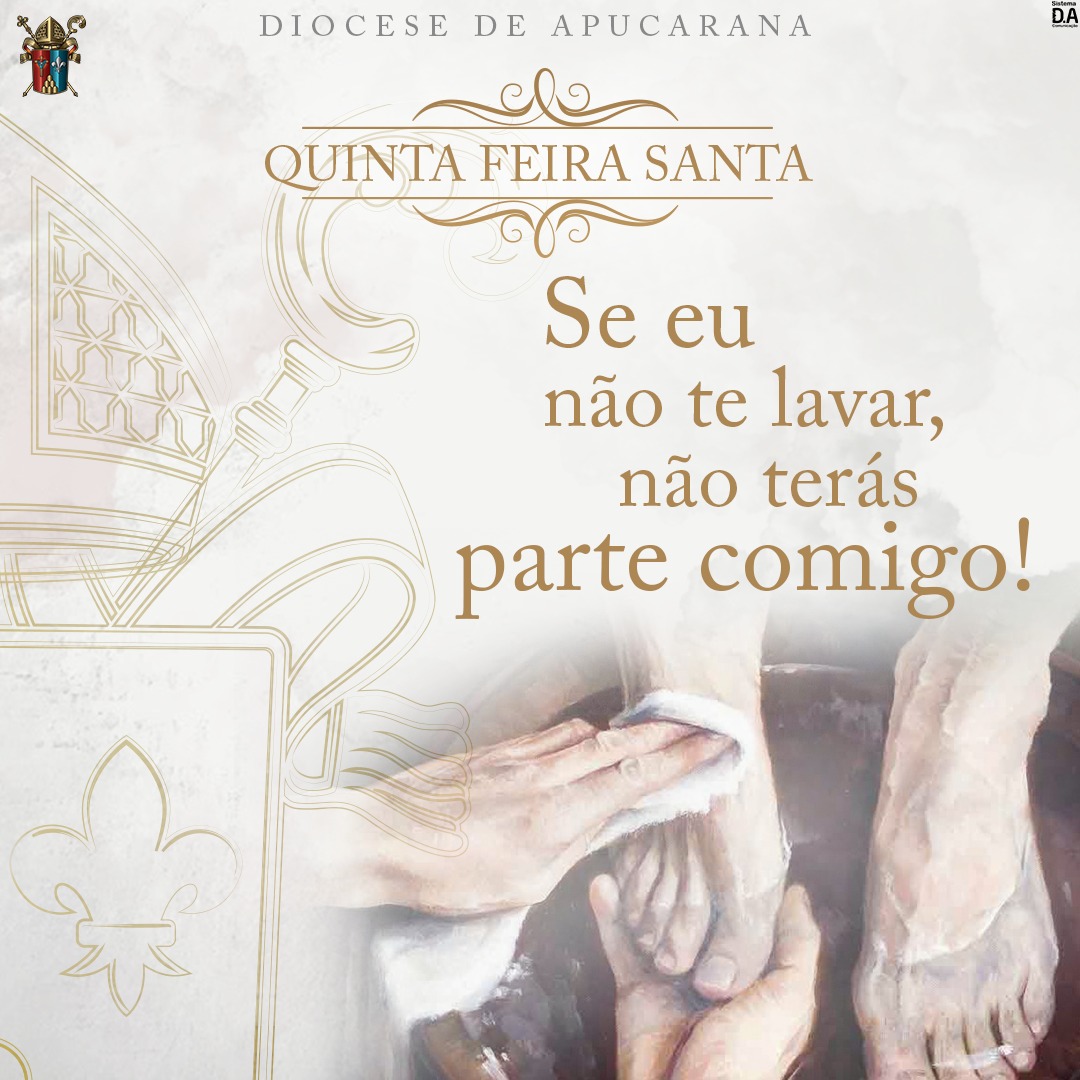 A Diocese de Apucarana celebra o Tríduo Pascal