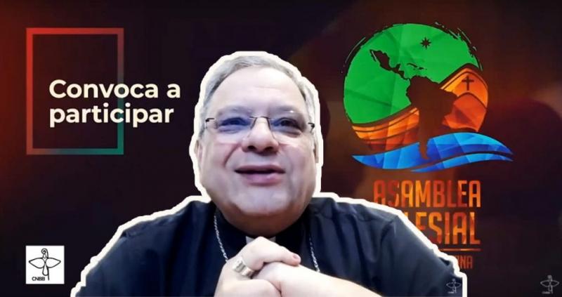 DOM JOEL PORTELLA AMADO EXPLICA, EM VÍDEO, O PROCESSO DE ESCUTA DA ASSEMBLEIA ECLESIAL DA AMÉRICA LATINA E DO CARIBE
