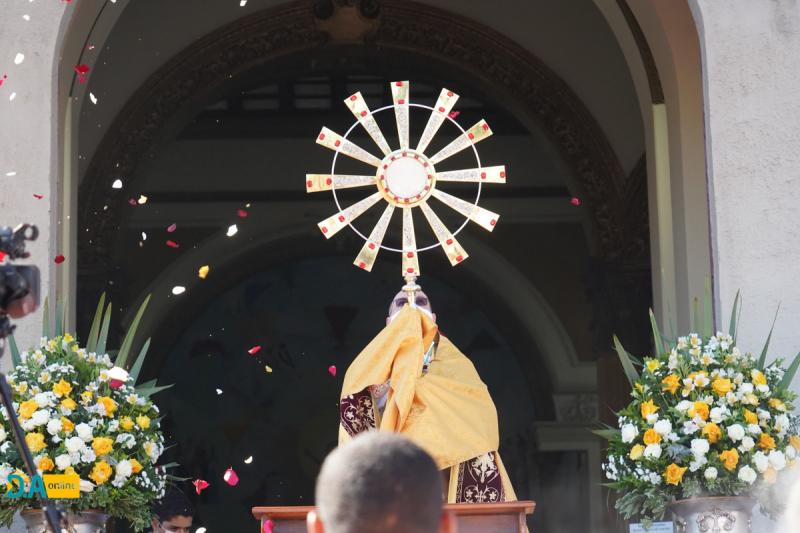 A Solenidade de Corpus Christi deste ano, foi comemorada por toda a Diocese de Apucarana