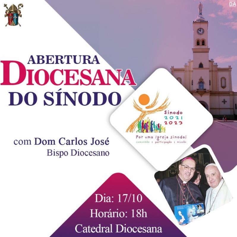 HOMILIA DE DOM CARLOS JOSÉ NA ABERTURA DO SÍNODO 