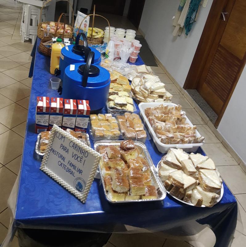 Café da manhã para os pacientes de Câncer do Hospital da Providência