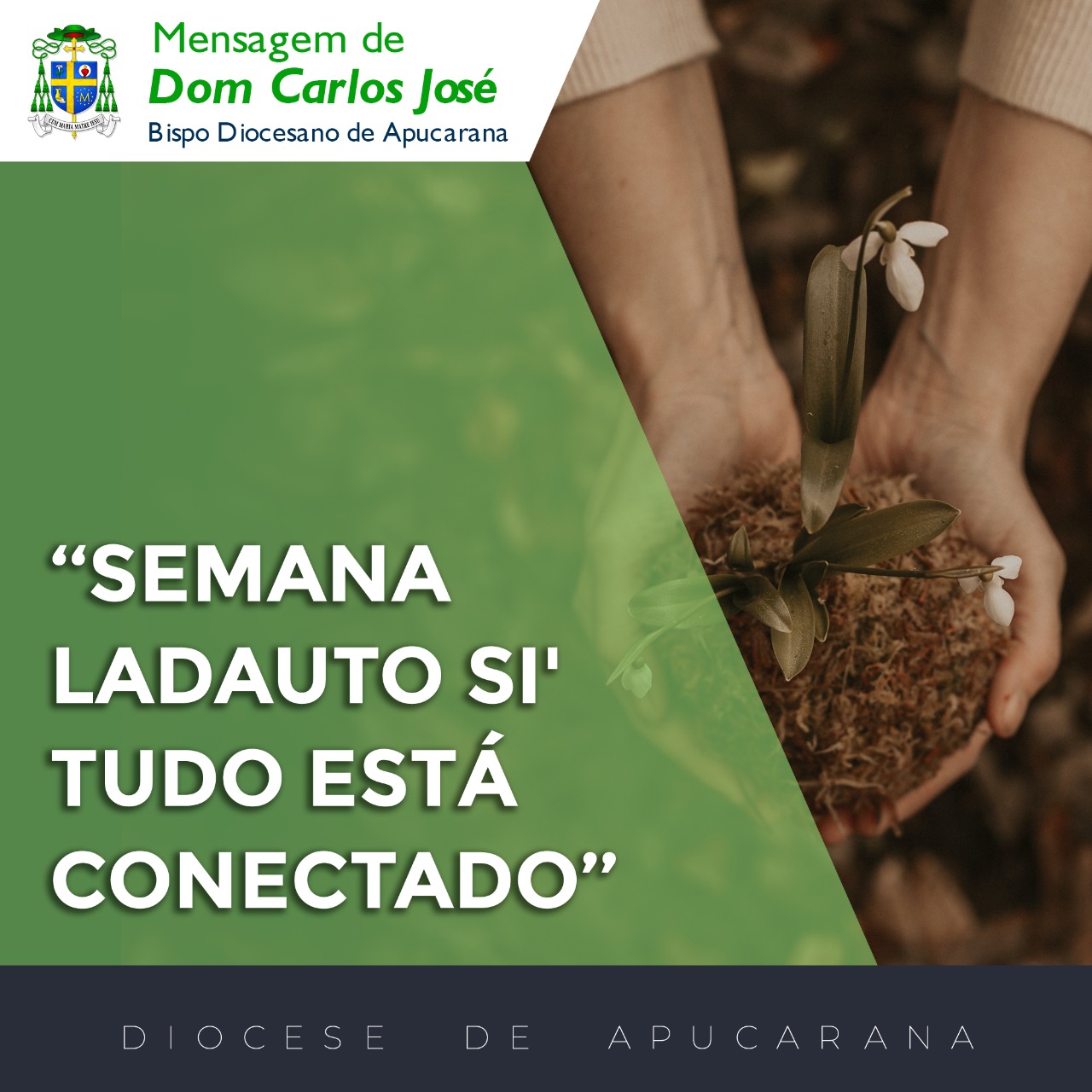 SEMANA LAUDATO SI’ – TUDO ESTÁ CONECTADO