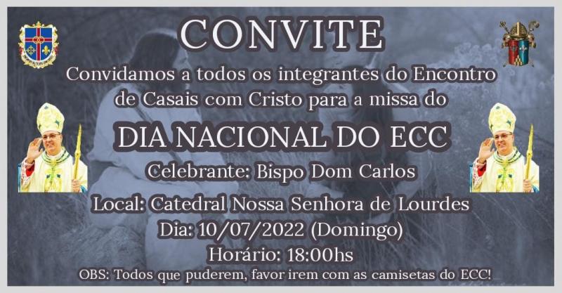 Santa Missa para celebrar o Dia Nacional do ECC