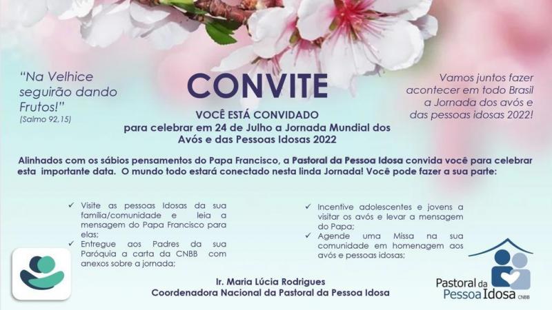 II Dia Mundial dos Avós e dos Idosos - Pastoral da Pessoa Idosa