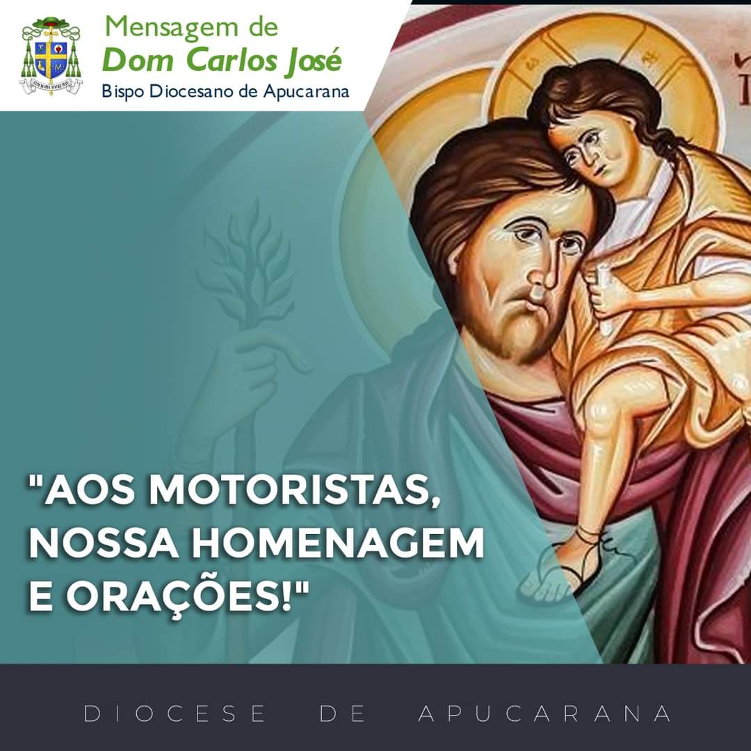 Aos motoristas, nossa homenagem e orações!