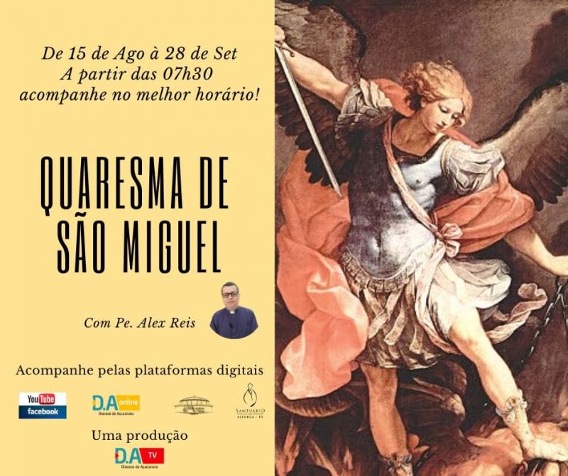 Quarenta dias de Oração com São Miguel Arcanjo