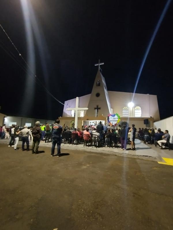 Missa de Encerramento na Paróquia N. Srª do Rosário de Fátima
