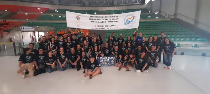  Diocese de Apucarana presente na Ultréia Jubilar de 60 anos do MCC