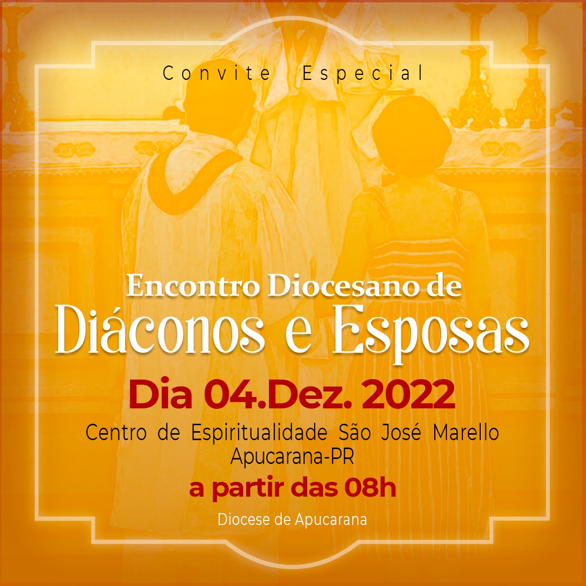 Encontro diocesano para Diáconos permanentes e esposas 