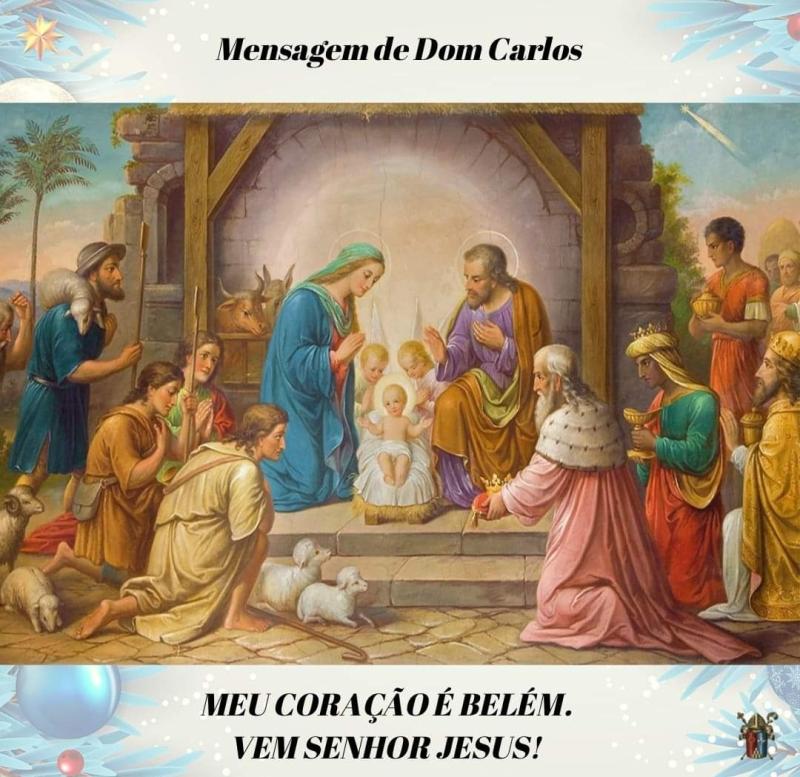 Meu coração é Belém. Vem Senhor Jesus!