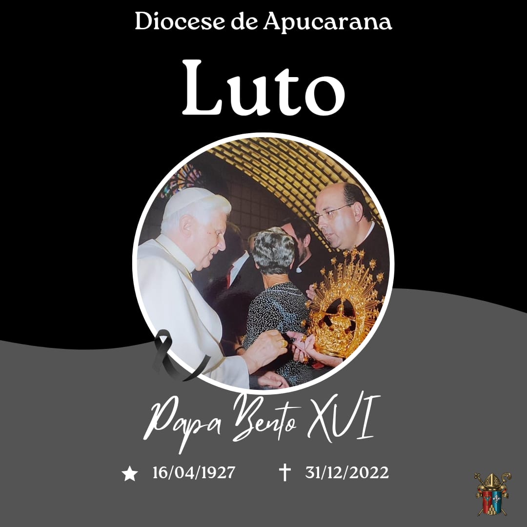 Morreu nesse sábado, dia 31 de dezembro, o Papa emérito Bento XVI 