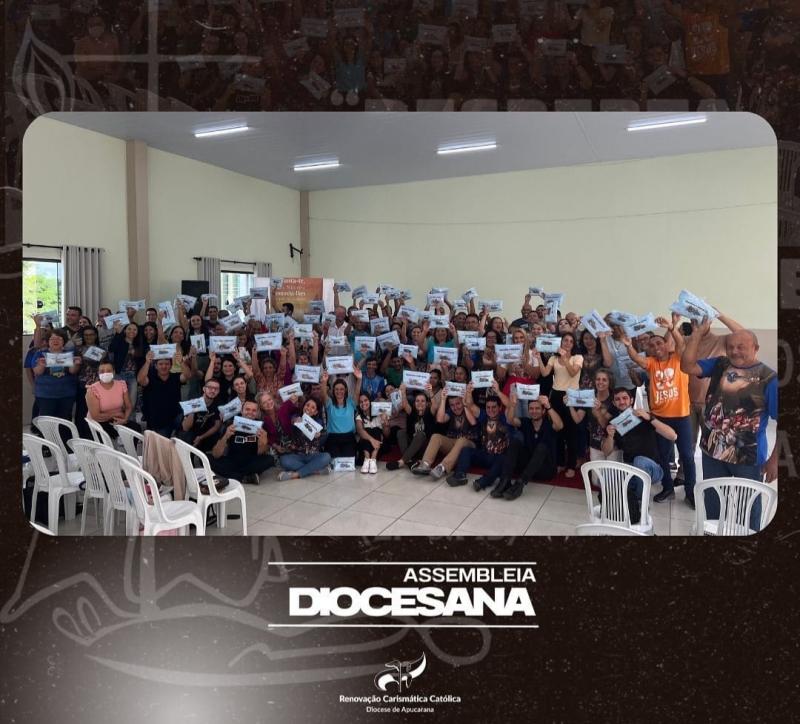 Aconteceu no dia 25, a Assembléia Diocesana da RCC