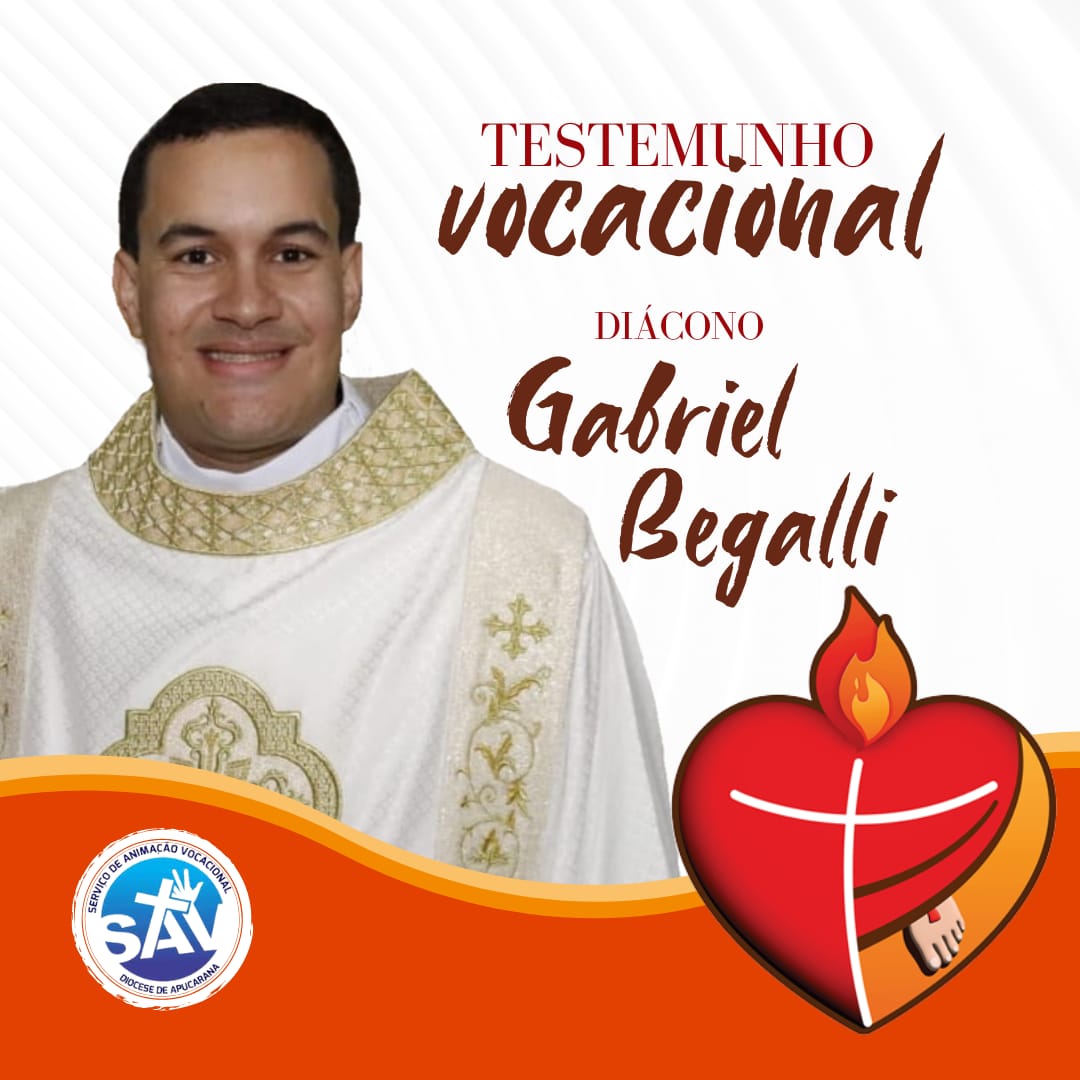 Diácono transitório Gabriel Begalli 