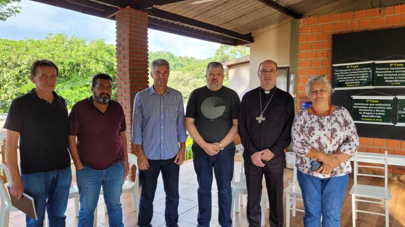 Visita de Dom Carlos José e do psiquiatra Dr. Alexandro