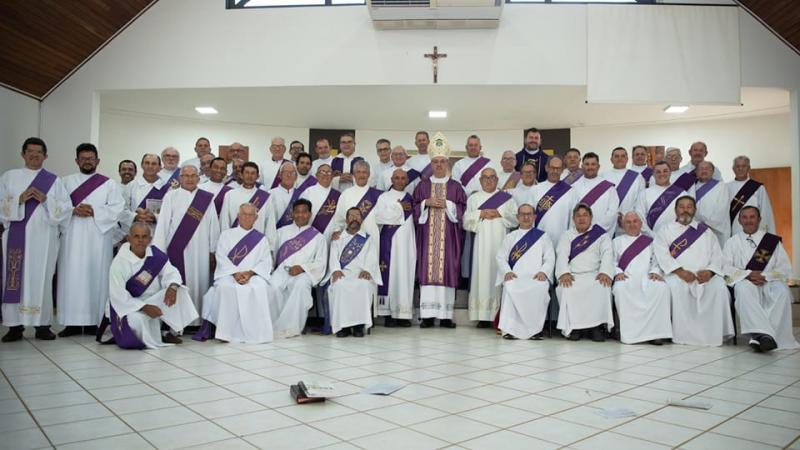 Aconteceu no Cefas o Retiro Anual dos Diáconos Permanentes da Diocese de Apucarana