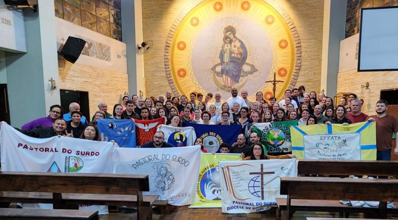 Encontro Regional tem participação da Pastoral do Surdo da Diocese de Apucarana
