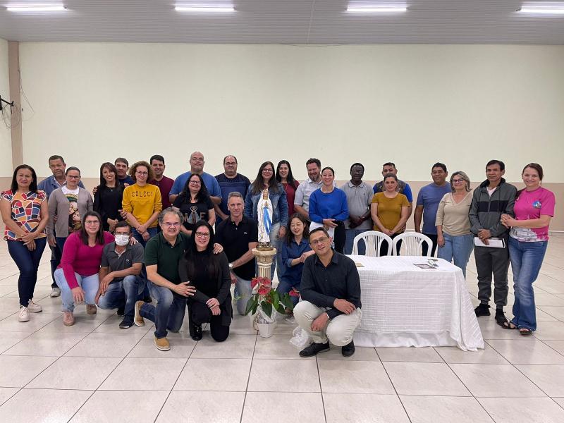 CMPP dos decanatos Apucarana e Centro se reúnem para discutir os 60 anos da Diocese de Apucarana 