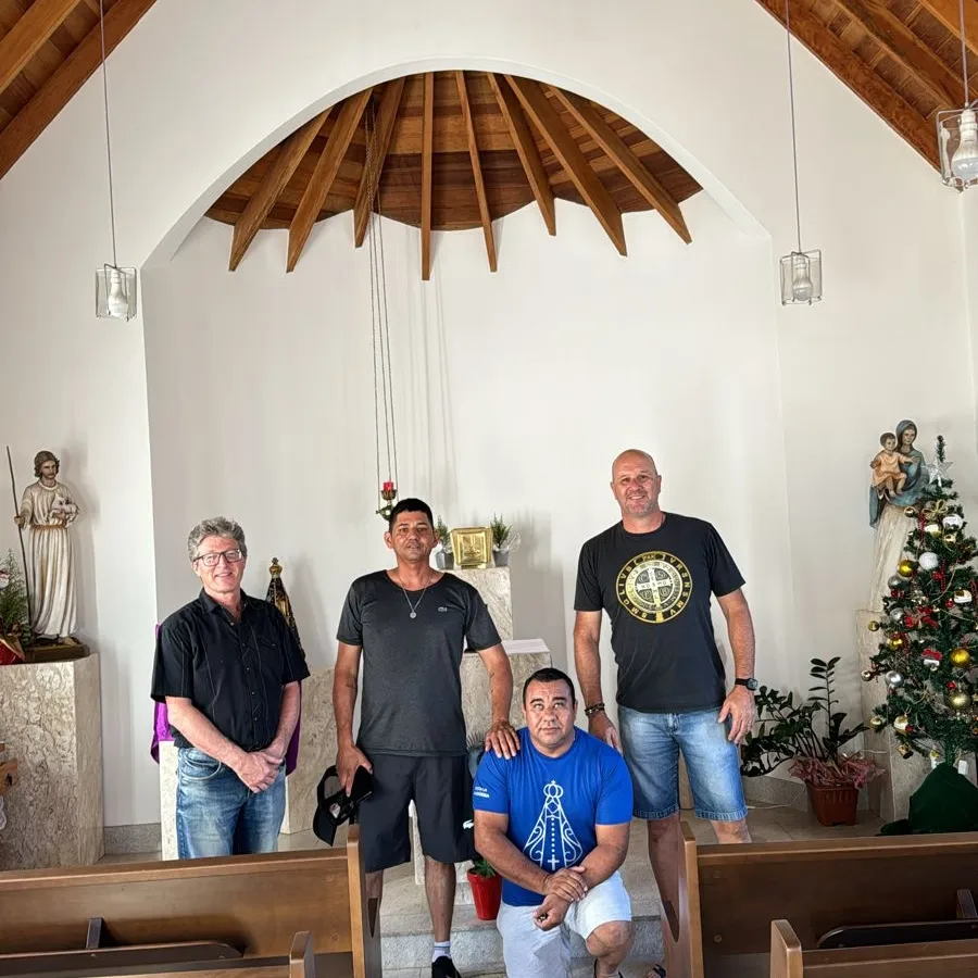 Grupo de Homens Adoradores São João Paulo II prepara ação solidária em casa de acolhida 