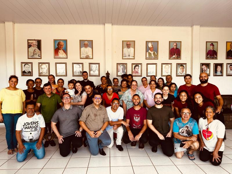 As formações com os mensageiros acontecem por toda diocese