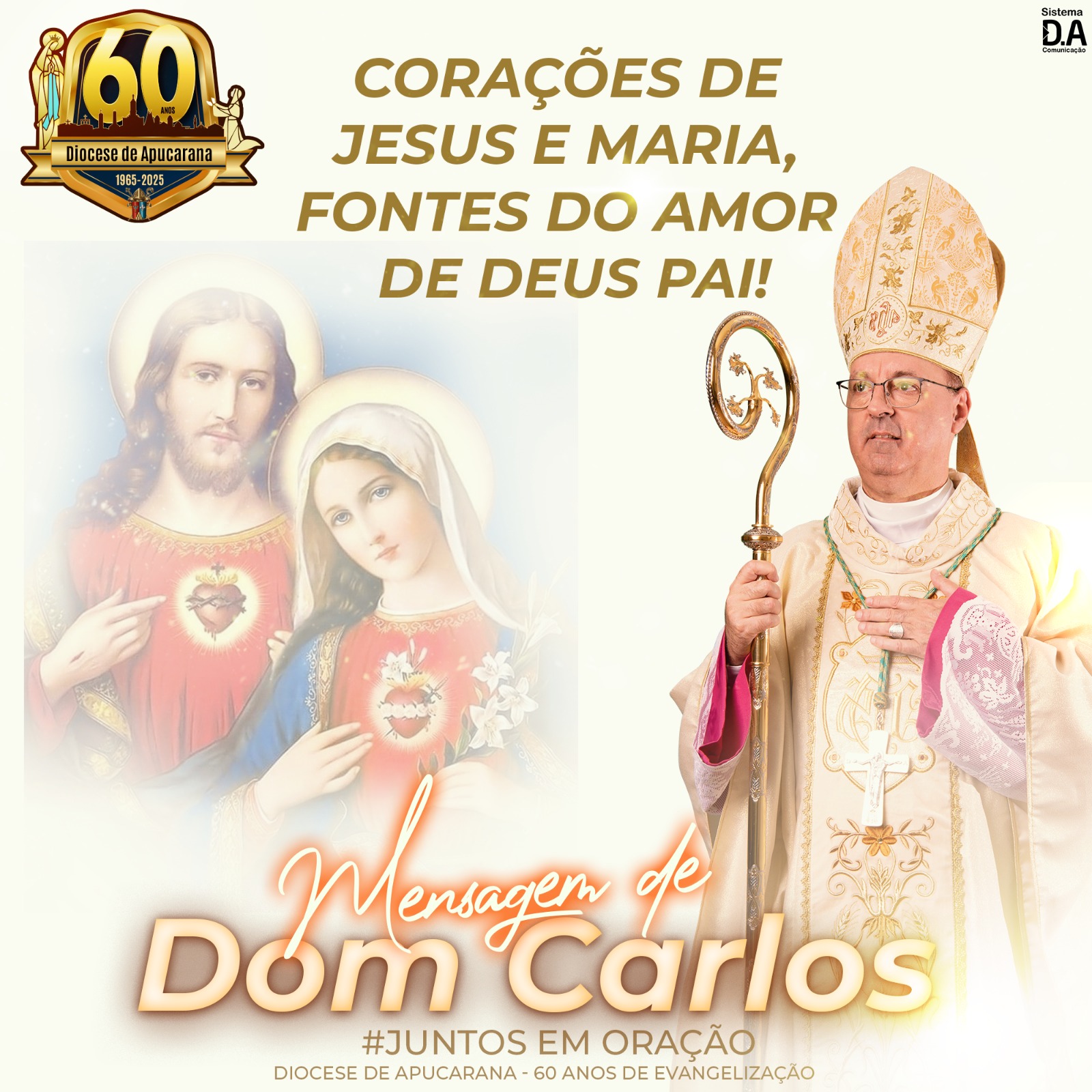 Corações de Jesus e Maria, fontes do amor de Deus Pai 