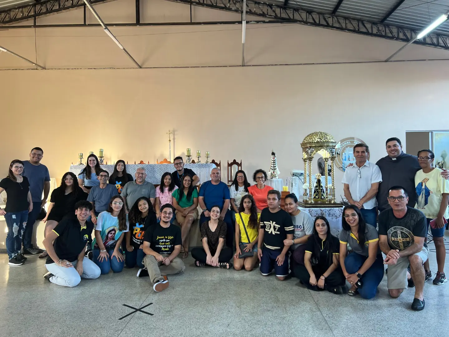 Formação na paróquia N. Srª Aparecida de Itaguajé 