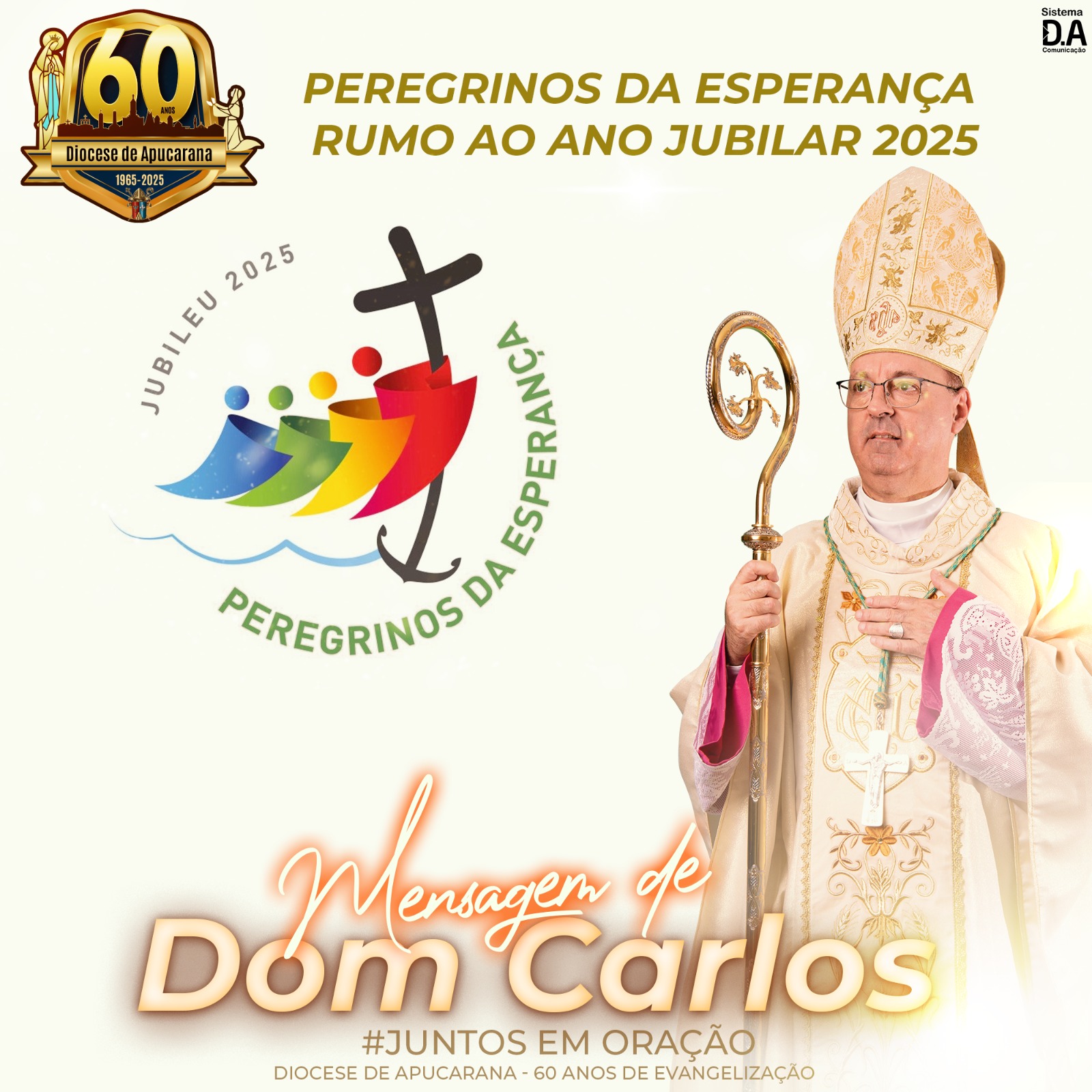 Peregrinos da Esperança rumo ao ano jubilar 