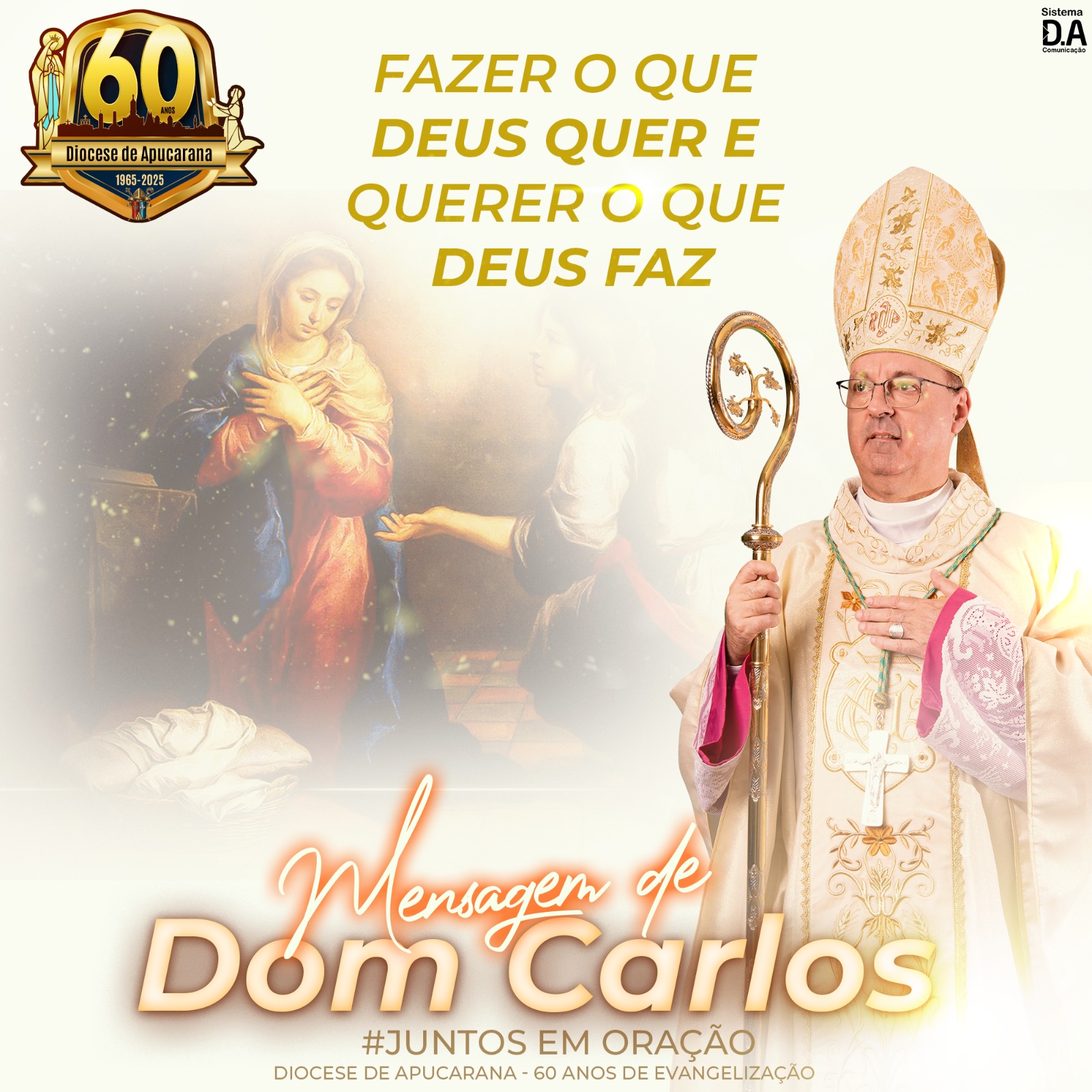 Fazer o que Deus quer e querer o que Deus faz