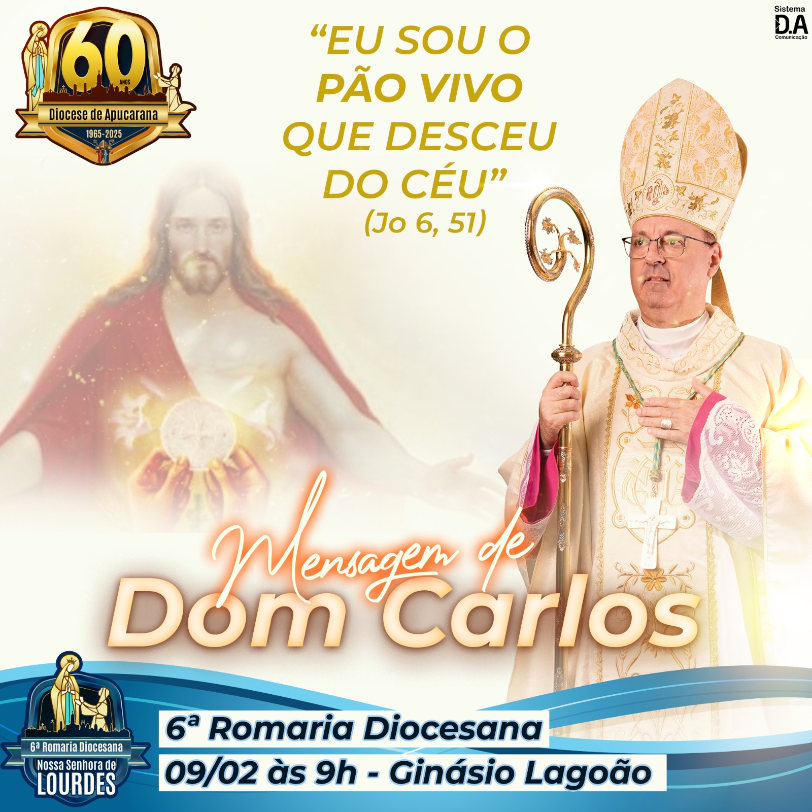 Eu sou o Pão Vivo que desceu do céu