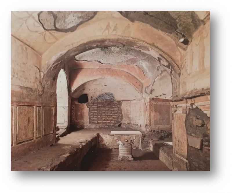 Os cristãos tiveram dois tipos de cemitérios