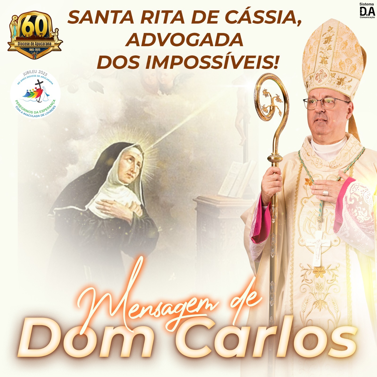 Santa Rita de Cássia, advogada dos impossíveis