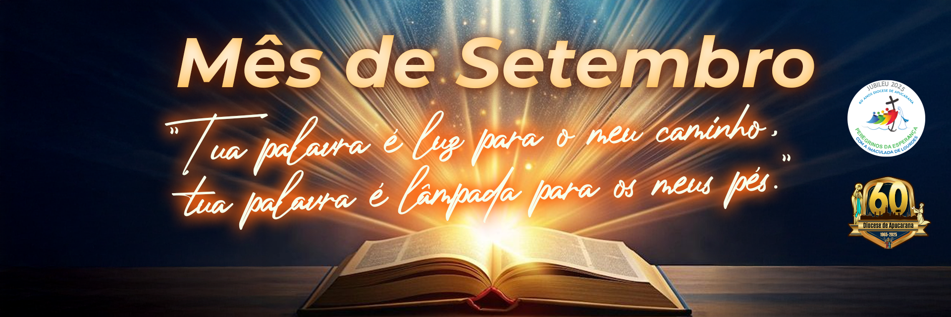 Setembro mês da bíblia