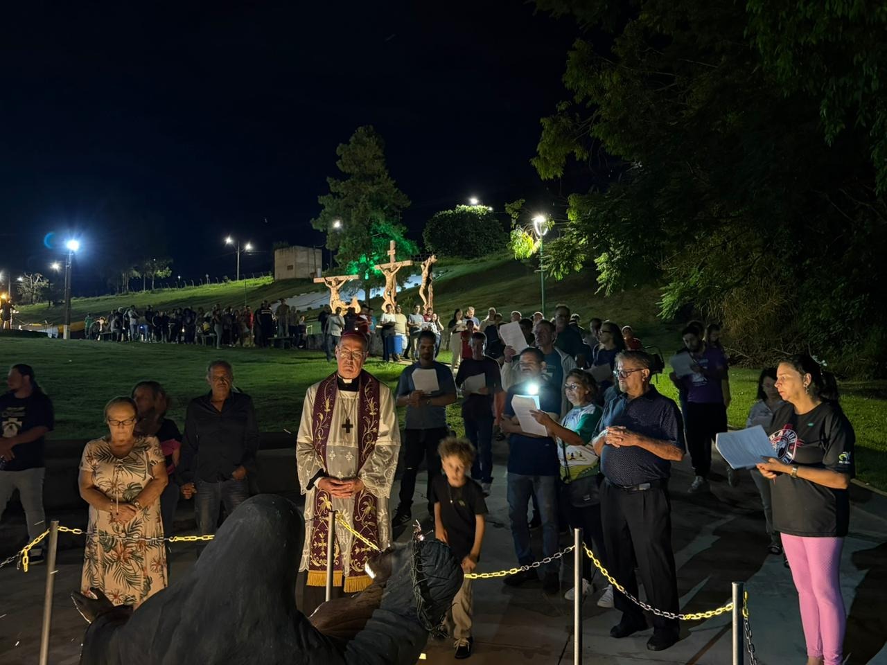 Parque da Redenção tem Via Sacra no Tempo Quaresmal