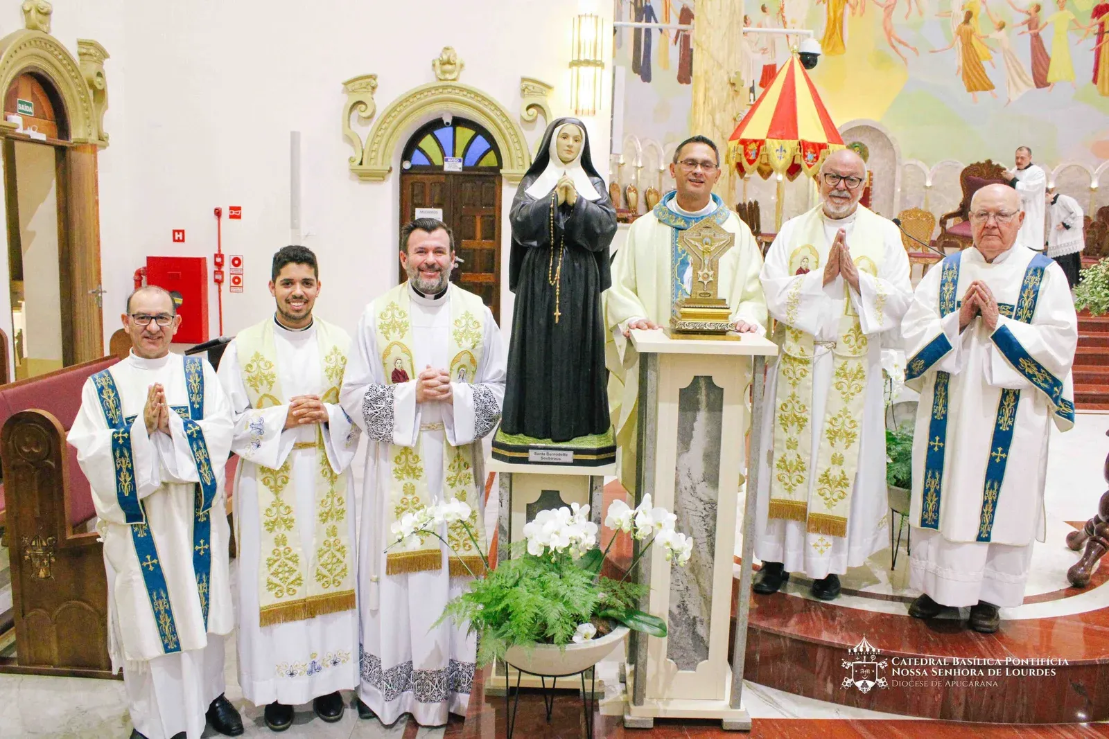 Santa Bernadette tem missa solene na Diocese de Apucarana