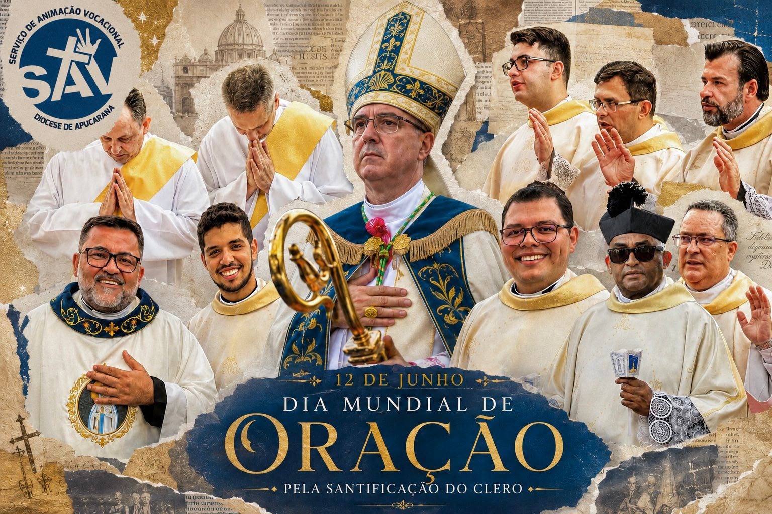 Oração pelo Dia Mundial de Oração pela Santificação do Clero