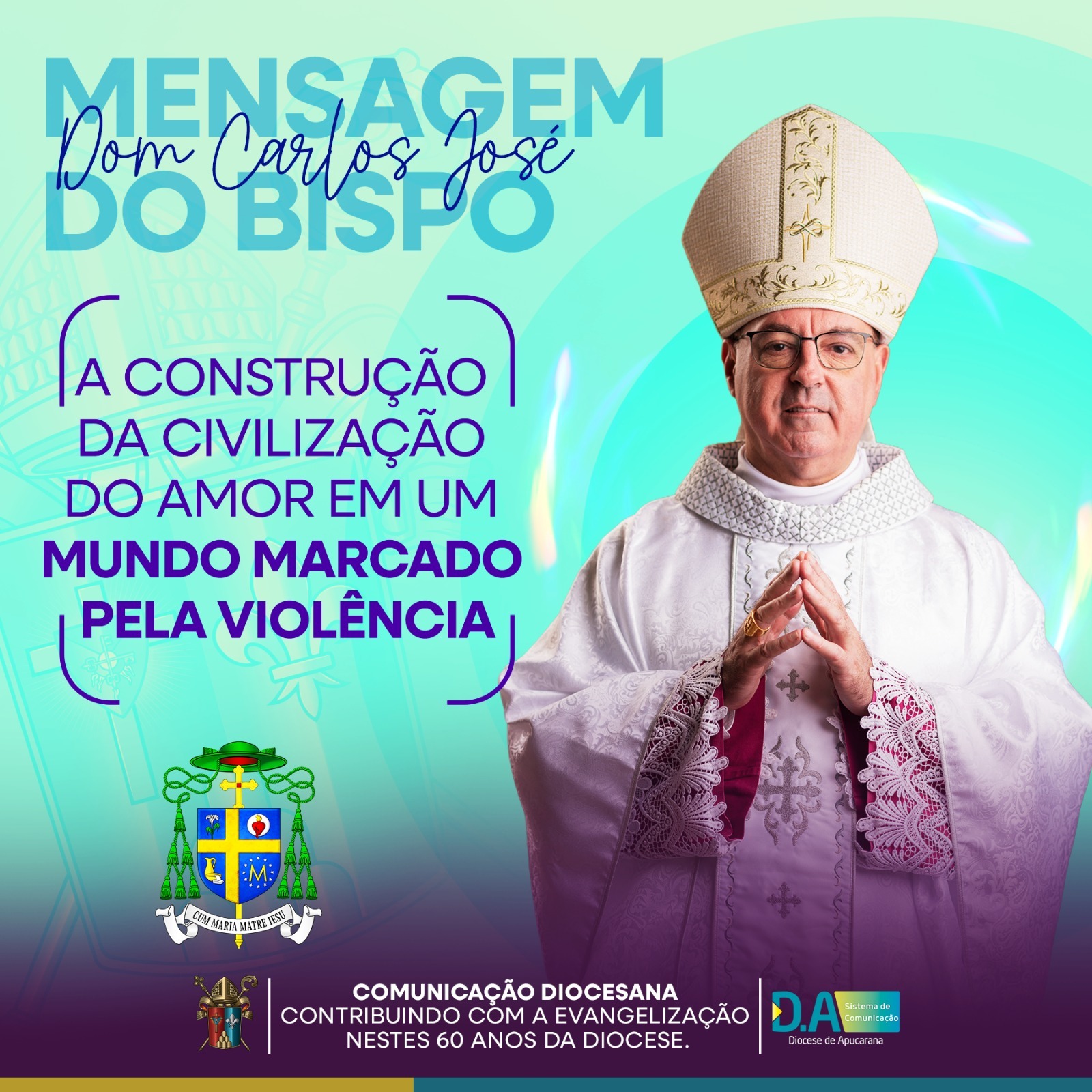 A construção da civilização do amor em um mundo marcado pela violência