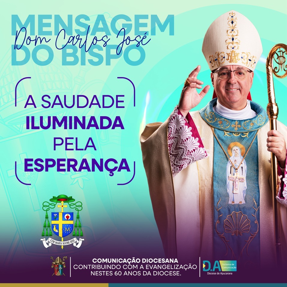 A saudade iluminada pela esperança