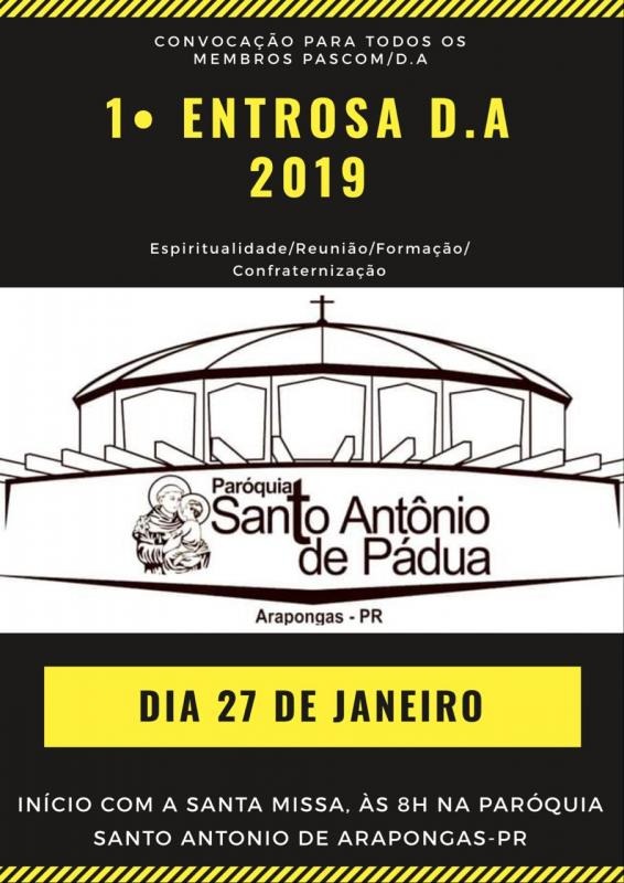 1° Entrosa de 2019