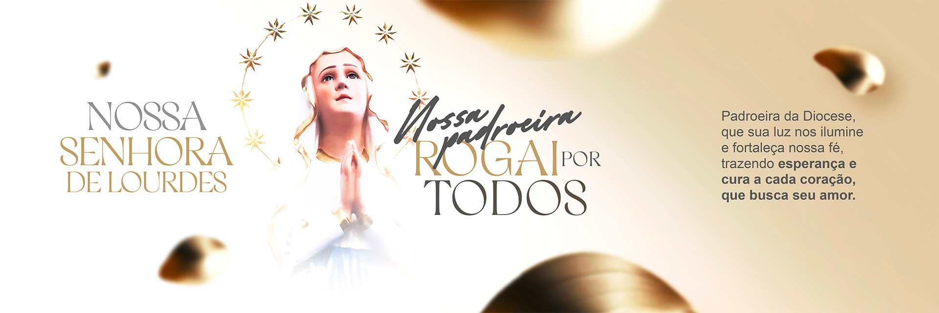 Banner Nossa Senhora De Lourdes