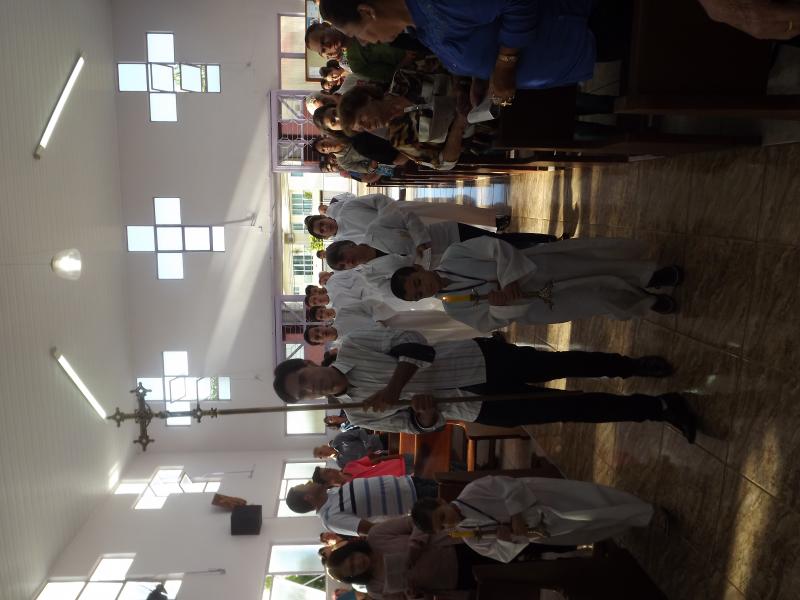 15/03/15 Missa Vocacional - Arapongas -  Comunidade Santa Cruz e Paróquia São Francisco de Assis