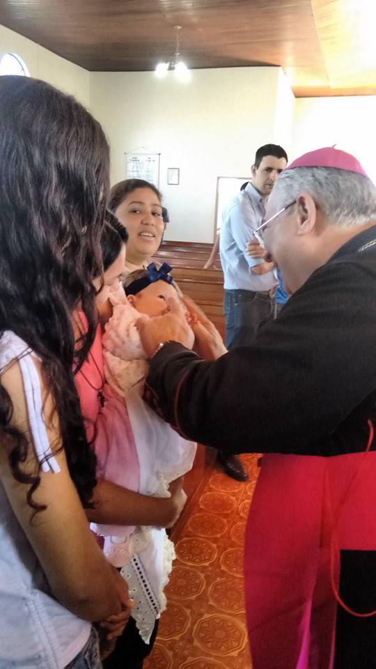 Visita Pastoral do Bispo Diocesano a Paróquia Espírito Santo