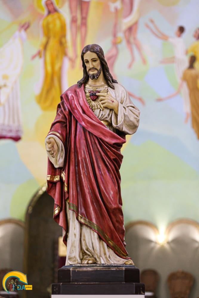 Sagrado Coração de Jesus com o Bispo Dom Carlos José 