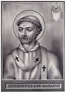 São Zeferino, chefiou a Igreja de Cristo 