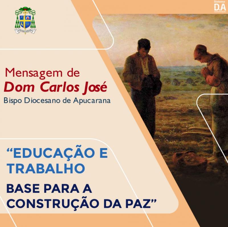 Educação e Trabalho, base para a construção da paz